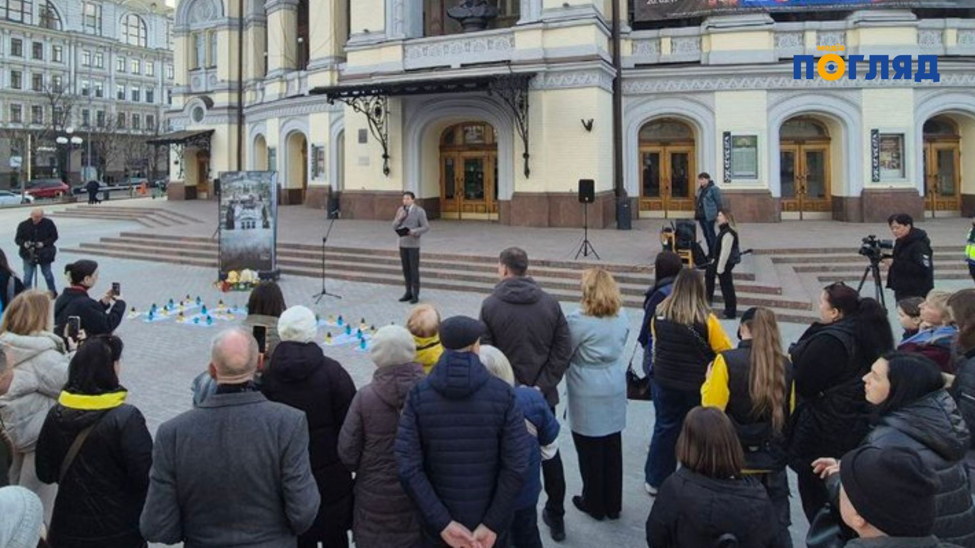 87 українських театрів долучилися до акції пам’яті жертв російського авіаудару в Маріуполі (ФОТО) - зображення